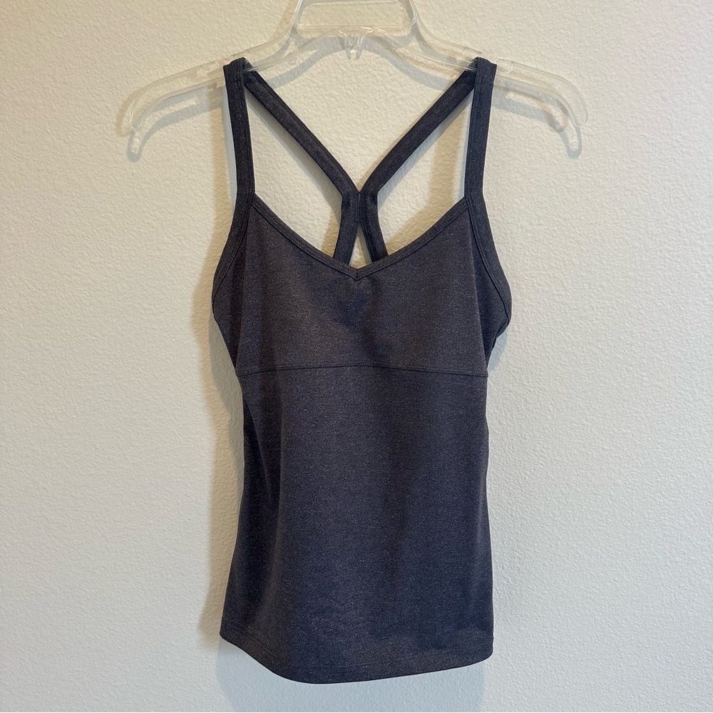 ALO Yoga Charcoal Gray Tank Top
